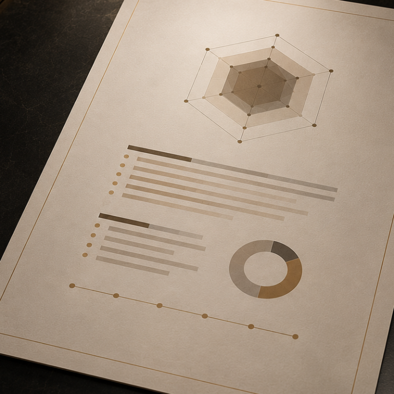 Full Capability Profile + Dossier HUF Full Profile and Dossier card representing detailed evaluation and written capability record.